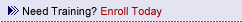 Need Training? Enroll Today